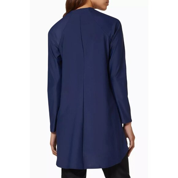 Nike Swim Navy Blue Long Sleeve Swim Tunic Dress L - Picture 7 of 7